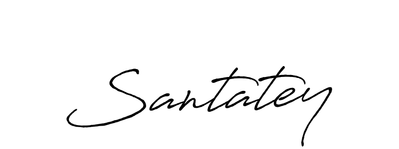 See photos of Santatey official signature by Spectra . Check more albums & portfolios. Read reviews & check more about Antro_Vectra_Bolder font. Santatey signature style 7 images and pictures png