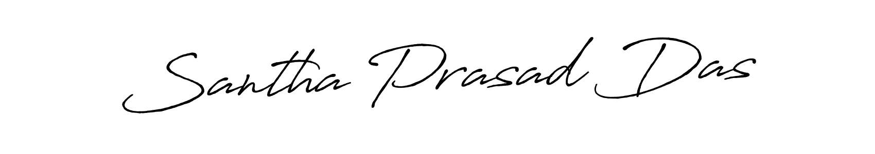 Once you've used our free online signature maker to create your best signature Antro_Vectra_Bolder style, it's time to enjoy all of the benefits that Santha Prasad Das name signing documents. Santha Prasad Das signature style 7 images and pictures png