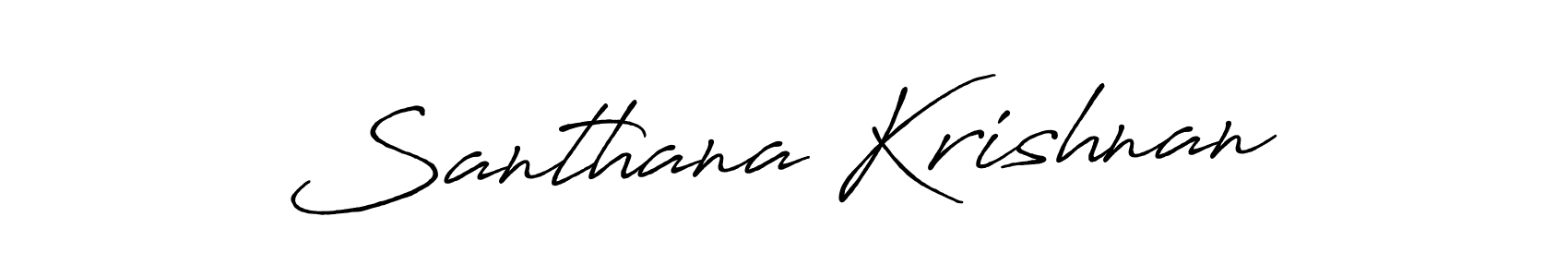 It looks lik you need a new signature style for name Santhana Krishnan. Design unique handwritten (Antro_Vectra_Bolder) signature with our free signature maker in just a few clicks. Santhana Krishnan signature style 7 images and pictures png