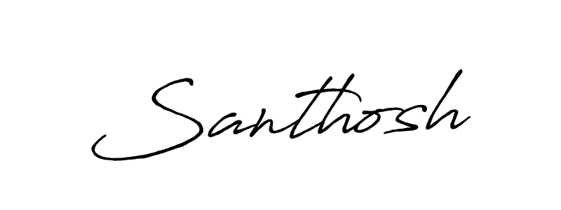 Similarly Antro_Vectra_Bolder is the best handwritten signature design. Signature creator online .You can use it as an online autograph creator for name Santhosh. Santhosh signature style 7 images and pictures png