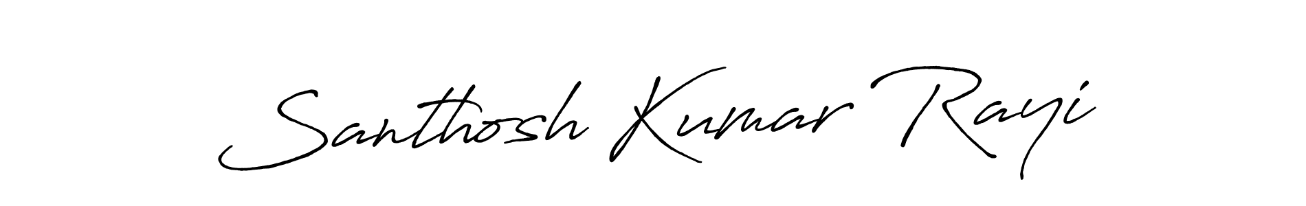 How to Draw Santhosh Kumar Rayi signature style? Antro_Vectra_Bolder is a latest design signature styles for name Santhosh Kumar Rayi. Santhosh Kumar Rayi signature style 7 images and pictures png