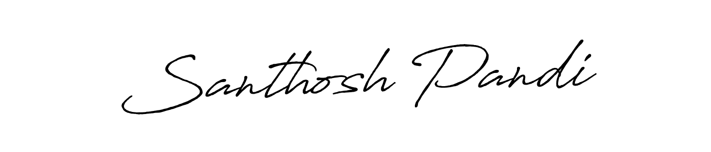 How to Draw Santhosh Pandi signature style? Antro_Vectra_Bolder is a latest design signature styles for name Santhosh Pandi. Santhosh Pandi signature style 7 images and pictures png