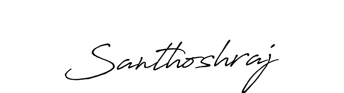 This is the best signature style for the Santhoshraj name. Also you like these signature font (Antro_Vectra_Bolder). Mix name signature. Santhoshraj signature style 7 images and pictures png
