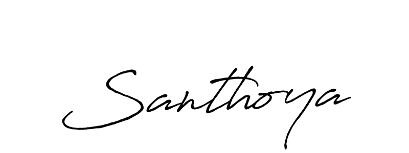Here are the top 10 professional signature styles for the name Santhoya. These are the best autograph styles you can use for your name. Santhoya signature style 7 images and pictures png