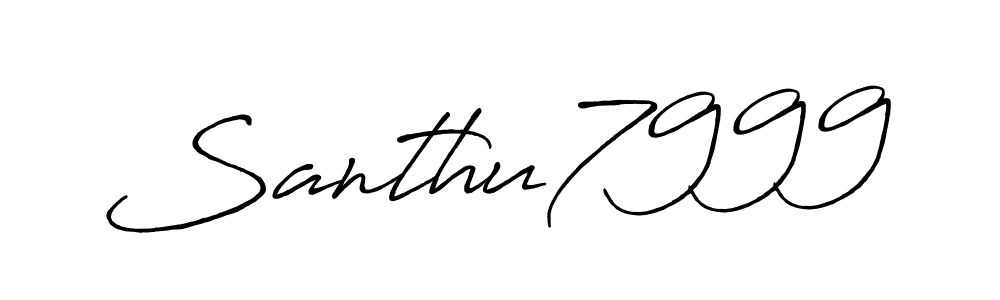 Make a short Santhu7999 signature style. Manage your documents anywhere anytime using Antro_Vectra_Bolder. Create and add eSignatures, submit forms, share and send files easily. Santhu7999 signature style 7 images and pictures png