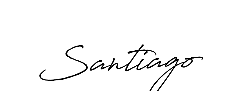 Once you've used our free online signature maker to create your best signature Antro_Vectra_Bolder style, it's time to enjoy all of the benefits that Santiago name signing documents. Santiago signature style 7 images and pictures png