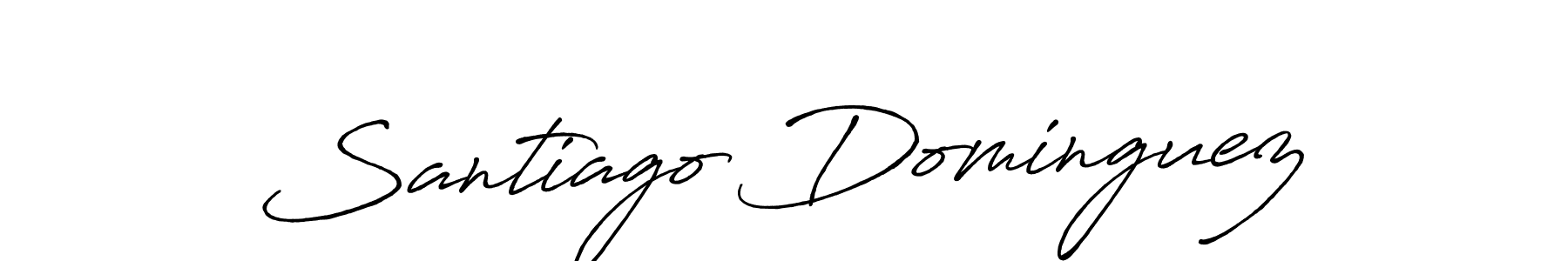 It looks lik you need a new signature style for name Santiago Dominguez. Design unique handwritten (Antro_Vectra_Bolder) signature with our free signature maker in just a few clicks. Santiago Dominguez signature style 7 images and pictures png