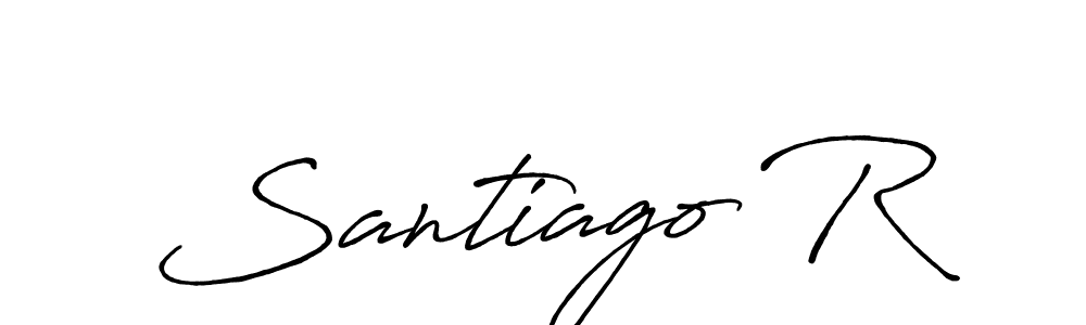 Here are the top 10 professional signature styles for the name Santiago R. These are the best autograph styles you can use for your name. Santiago R signature style 7 images and pictures png