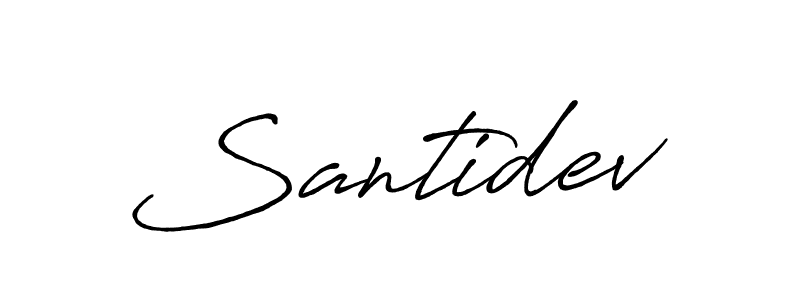 Once you've used our free online signature maker to create your best signature Antro_Vectra_Bolder style, it's time to enjoy all of the benefits that Santidev name signing documents. Santidev signature style 7 images and pictures png