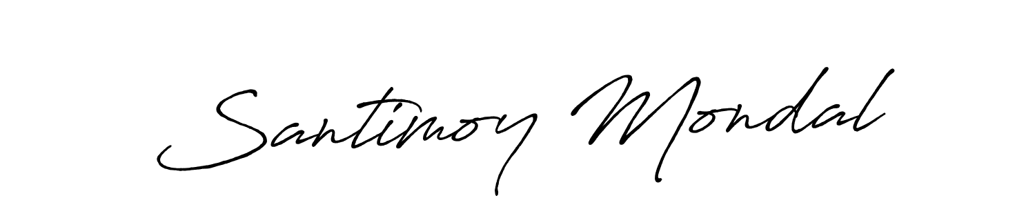 It looks lik you need a new signature style for name Santimoy Mondal. Design unique handwritten (Antro_Vectra_Bolder) signature with our free signature maker in just a few clicks. Santimoy Mondal signature style 7 images and pictures png