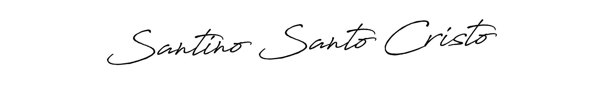 You can use this online signature creator to create a handwritten signature for the name Santino Santo Cristo. This is the best online autograph maker. Santino Santo Cristo signature style 7 images and pictures png