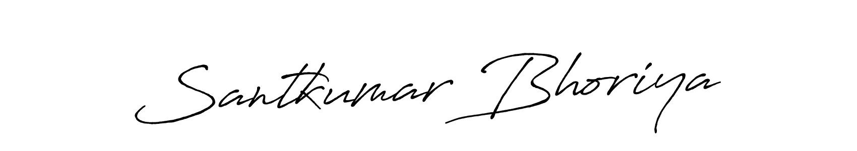 It looks lik you need a new signature style for name Santkumar Bhoriya. Design unique handwritten (Antro_Vectra_Bolder) signature with our free signature maker in just a few clicks. Santkumar Bhoriya signature style 7 images and pictures png