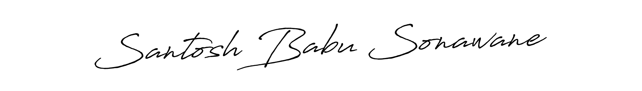 if you are searching for the best signature style for your name Santosh Babu Sonawane. so please give up your signature search. here we have designed multiple signature styles  using Antro_Vectra_Bolder. Santosh Babu Sonawane signature style 7 images and pictures png