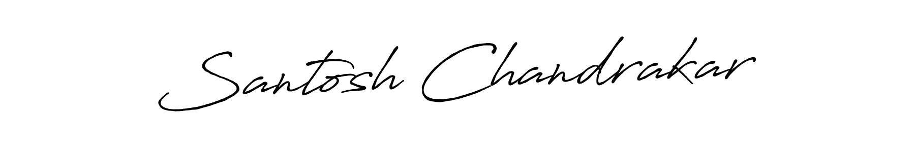 How to Draw Santosh Chandrakar signature style? Antro_Vectra_Bolder is a latest design signature styles for name Santosh Chandrakar. Santosh Chandrakar signature style 7 images and pictures png