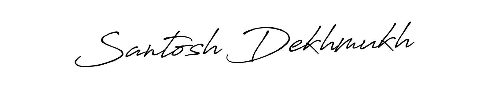 How to Draw Santosh Dekhmukh signature style? Antro_Vectra_Bolder is a latest design signature styles for name Santosh Dekhmukh. Santosh Dekhmukh signature style 7 images and pictures png