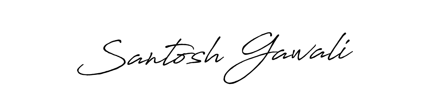 if you are searching for the best signature style for your name Santosh Gawali. so please give up your signature search. here we have designed multiple signature styles  using Antro_Vectra_Bolder. Santosh Gawali signature style 7 images and pictures png
