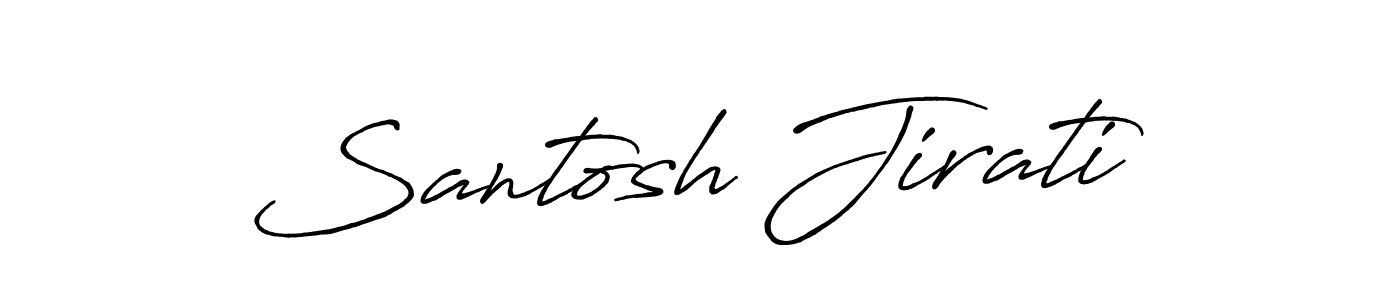 Here are the top 10 professional signature styles for the name Santosh Jirati. These are the best autograph styles you can use for your name. Santosh Jirati signature style 7 images and pictures png
