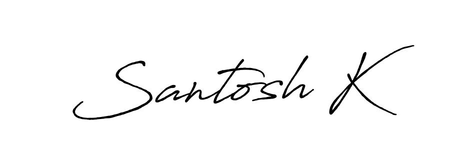 See photos of Santosh K official signature by Spectra . Check more albums & portfolios. Read reviews & check more about Antro_Vectra_Bolder font. Santosh K signature style 7 images and pictures png