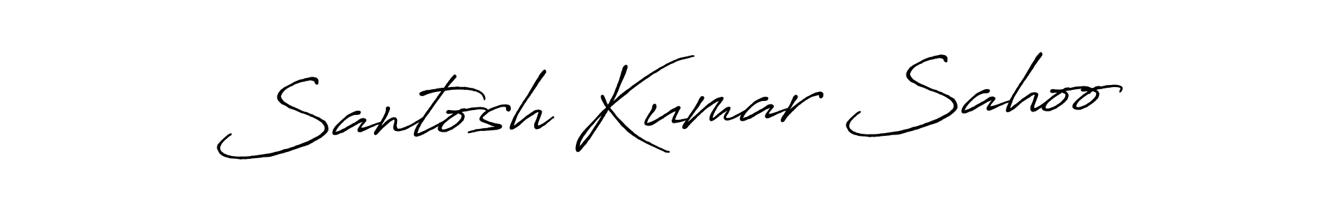 Antro_Vectra_Bolder is a professional signature style that is perfect for those who want to add a touch of class to their signature. It is also a great choice for those who want to make their signature more unique. Get Santosh Kumar Sahoo name to fancy signature for free. Santosh Kumar Sahoo signature style 7 images and pictures png