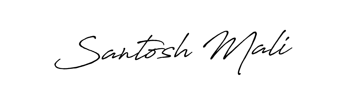 Here are the top 10 professional signature styles for the name Santosh Mali. These are the best autograph styles you can use for your name. Santosh Mali signature style 7 images and pictures png