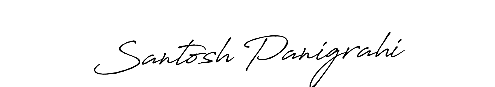 The best way (Antro_Vectra_Bolder) to make a short signature is to pick only two or three words in your name. The name Santosh Panigrahi include a total of six letters. For converting this name. Santosh Panigrahi signature style 7 images and pictures png