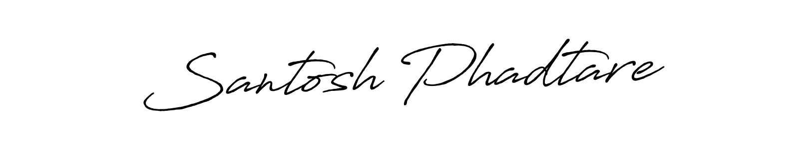 Once you've used our free online signature maker to create your best signature Antro_Vectra_Bolder style, it's time to enjoy all of the benefits that Santosh Phadtare name signing documents. Santosh Phadtare signature style 7 images and pictures png