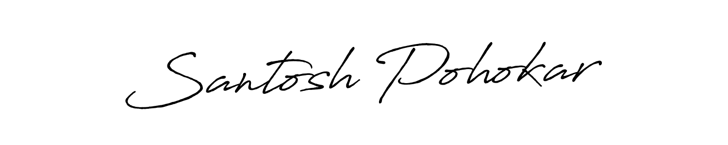 Check out images of Autograph of Santosh Pohokar name. Actor Santosh Pohokar Signature Style. Antro_Vectra_Bolder is a professional sign style online. Santosh Pohokar signature style 7 images and pictures png