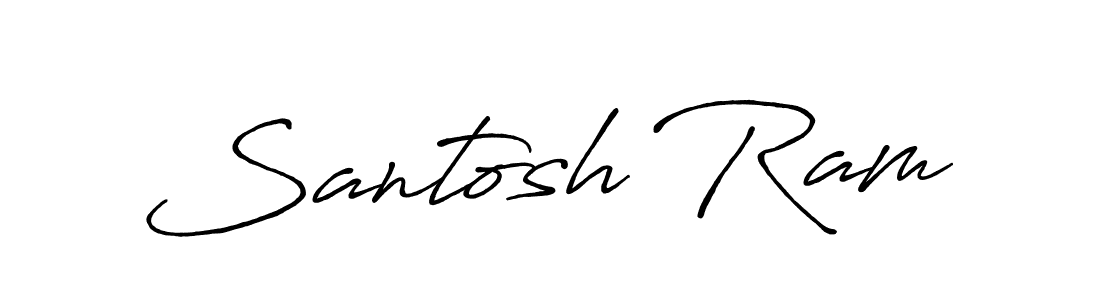 The best way (Antro_Vectra_Bolder) to make a short signature is to pick only two or three words in your name. The name Santosh Ram include a total of six letters. For converting this name. Santosh Ram signature style 7 images and pictures png