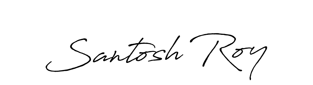 Similarly Antro_Vectra_Bolder is the best handwritten signature design. Signature creator online .You can use it as an online autograph creator for name Santosh Roy. Santosh Roy signature style 7 images and pictures png
