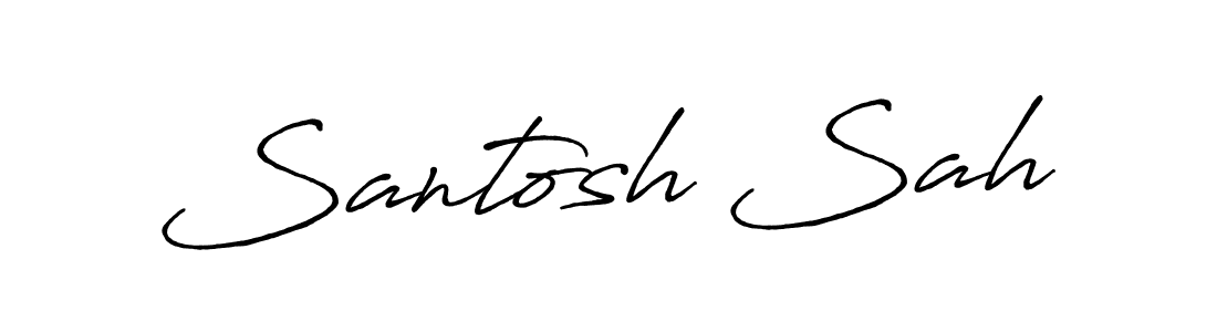 Make a short Santosh Sah signature style. Manage your documents anywhere anytime using Antro_Vectra_Bolder. Create and add eSignatures, submit forms, share and send files easily. Santosh Sah signature style 7 images and pictures png