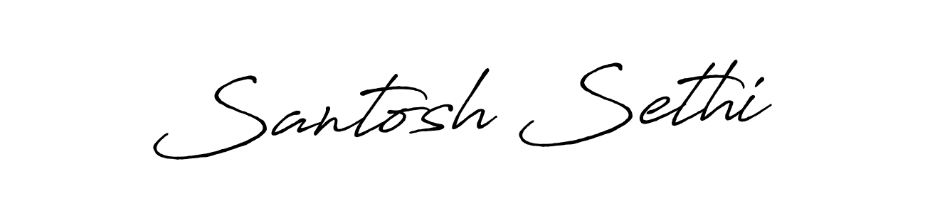 How to Draw Santosh Sethi signature style? Antro_Vectra_Bolder is a latest design signature styles for name Santosh Sethi. Santosh Sethi signature style 7 images and pictures png