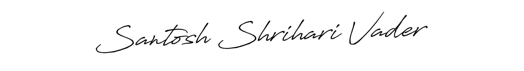 if you are searching for the best signature style for your name Santosh Shrihari Vader. so please give up your signature search. here we have designed multiple signature styles  using Antro_Vectra_Bolder. Santosh Shrihari Vader signature style 7 images and pictures png