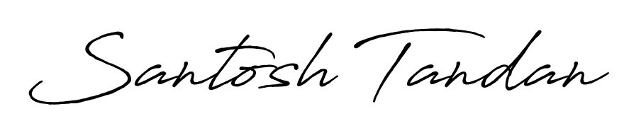 Turn your name Santosh Tandan into a signature brand with Antro_Vectra_Bolder styling. Download in standard PNG or transparent format anytime. Santosh Tandan signature style 7 images and pictures png