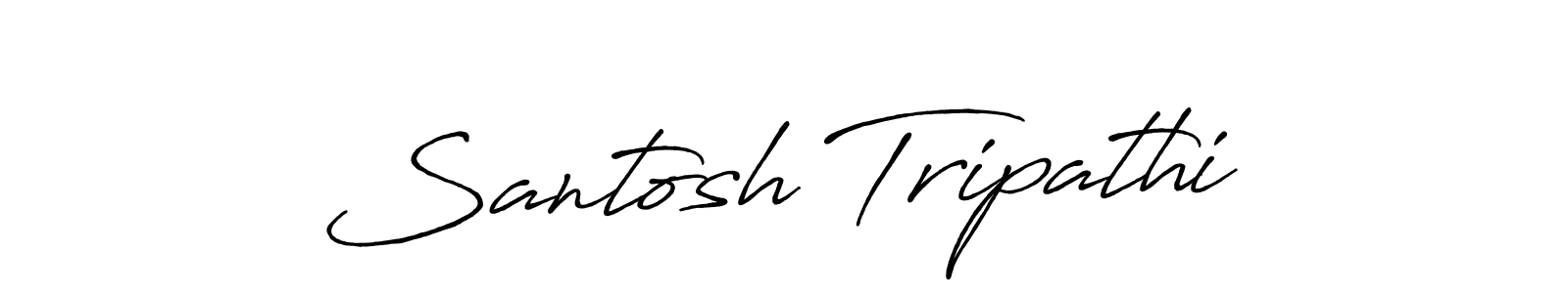 The best way (Antro_Vectra_Bolder) to make a short signature is to pick only two or three words in your name. The name Santosh Tripathi include a total of six letters. For converting this name. Santosh Tripathi signature style 7 images and pictures png