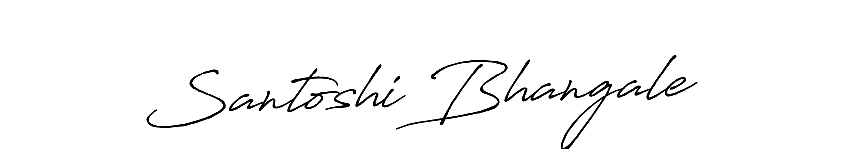 Once you've used our free online signature maker to create your best signature Antro_Vectra_Bolder style, it's time to enjoy all of the benefits that Santoshi Bhangale name signing documents. Santoshi Bhangale signature style 7 images and pictures png