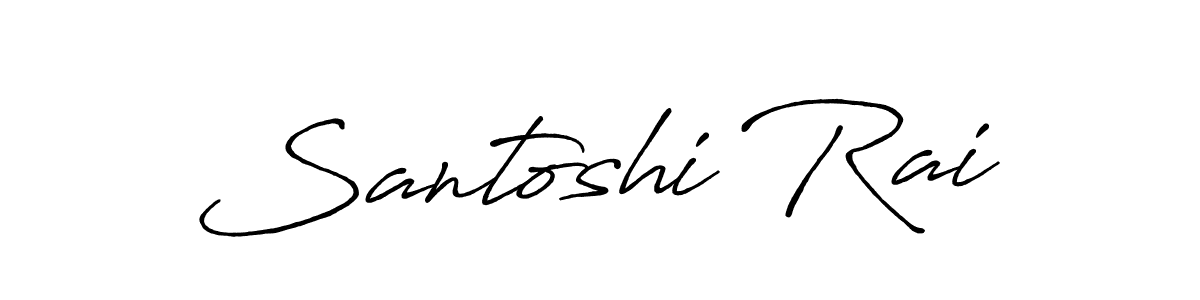 Here are the top 10 professional signature styles for the name Santoshi Rai. These are the best autograph styles you can use for your name. Santoshi Rai signature style 7 images and pictures png