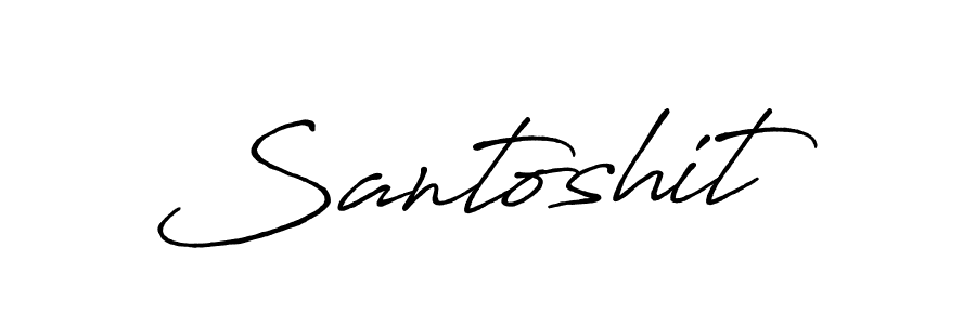 This is the best signature style for the Santoshit name. Also you like these signature font (Antro_Vectra_Bolder). Mix name signature. Santoshit signature style 7 images and pictures png