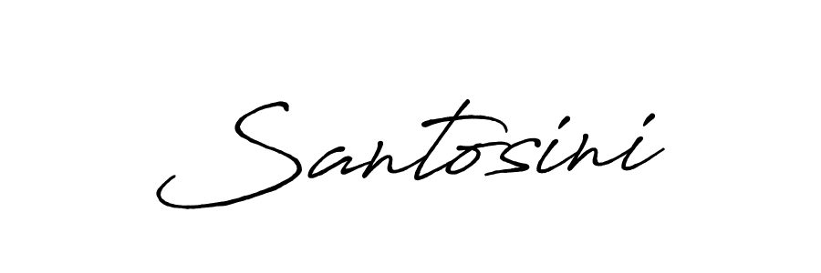 Once you've used our free online signature maker to create your best signature Antro_Vectra_Bolder style, it's time to enjoy all of the benefits that Santosini name signing documents. Santosini signature style 7 images and pictures png