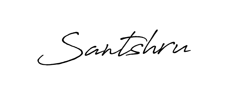 Also we have Santshru name is the best signature style. Create professional handwritten signature collection using Antro_Vectra_Bolder autograph style. Santshru signature style 7 images and pictures png