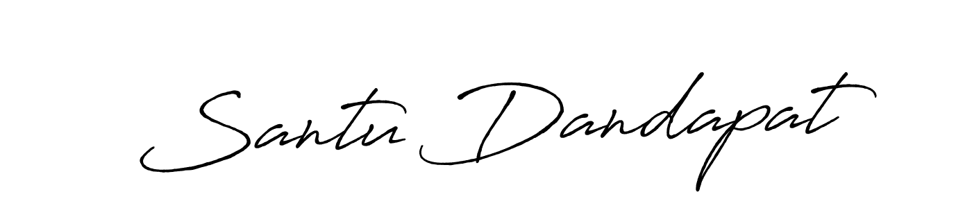 Antro_Vectra_Bolder is a professional signature style that is perfect for those who want to add a touch of class to their signature. It is also a great choice for those who want to make their signature more unique. Get Santu Dandapat name to fancy signature for free. Santu Dandapat signature style 7 images and pictures png