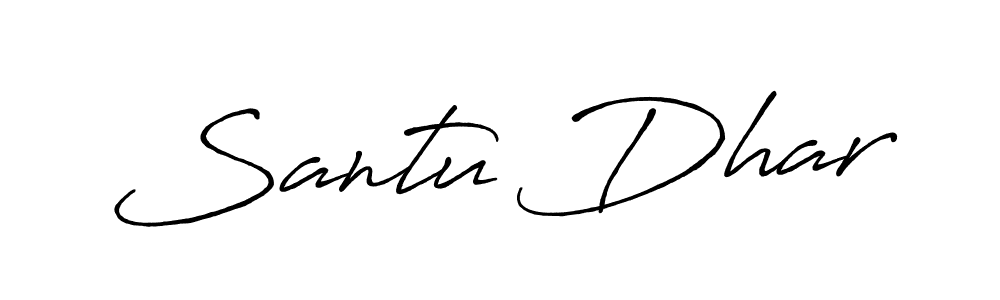 Make a beautiful signature design for name Santu Dhar. Use this online signature maker to create a handwritten signature for free. Santu Dhar signature style 7 images and pictures png