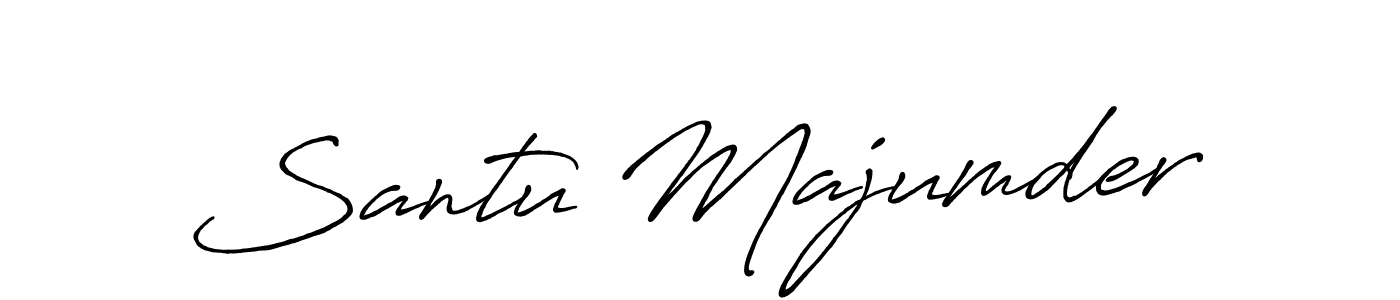 Once you've used our free online signature maker to create your best signature Antro_Vectra_Bolder style, it's time to enjoy all of the benefits that Santu Majumder name signing documents. Santu Majumder signature style 7 images and pictures png