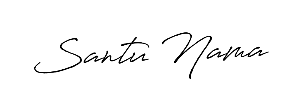 Best and Professional Signature Style for Santu Nama. Antro_Vectra_Bolder Best Signature Style Collection. Santu Nama signature style 7 images and pictures png