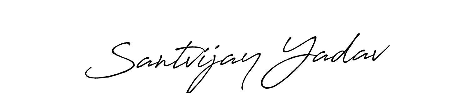 Best and Professional Signature Style for Santvijay Yadav. Antro_Vectra_Bolder Best Signature Style Collection. Santvijay Yadav signature style 7 images and pictures png