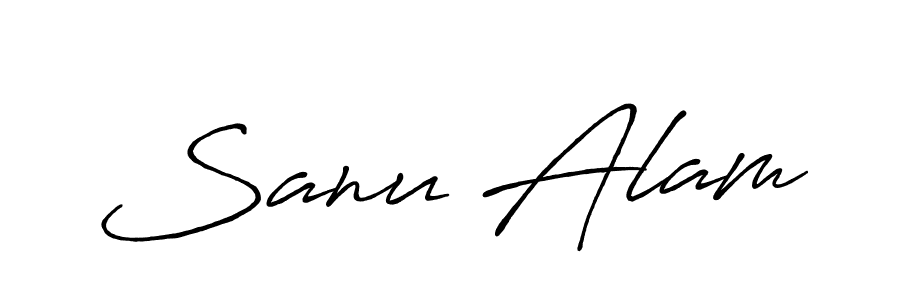 Best and Professional Signature Style for Sanu Alam. Antro_Vectra_Bolder Best Signature Style Collection. Sanu Alam signature style 7 images and pictures png