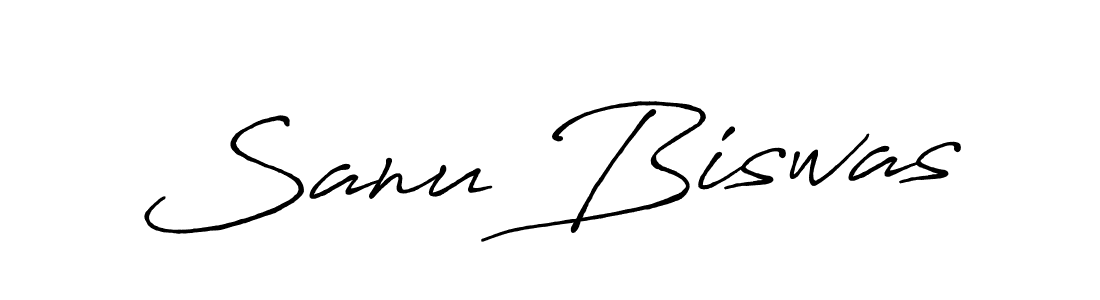 Also You can easily find your signature by using the search form. We will create Sanu Biswas name handwritten signature images for you free of cost using Antro_Vectra_Bolder sign style. Sanu Biswas signature style 7 images and pictures png