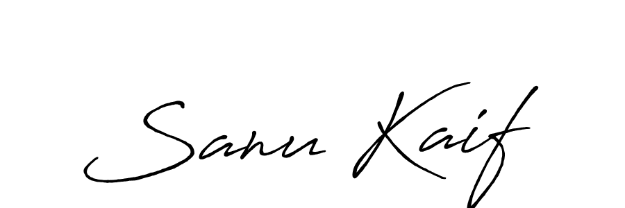 You should practise on your own different ways (Antro_Vectra_Bolder) to write your name (Sanu Kaif) in signature. don't let someone else do it for you. Sanu Kaif signature style 7 images and pictures png