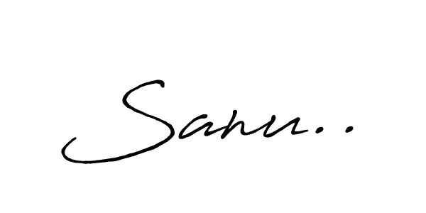Once you've used our free online signature maker to create your best signature Antro_Vectra_Bolder style, it's time to enjoy all of the benefits that Sanu.. name signing documents. Sanu.. signature style 7 images and pictures png