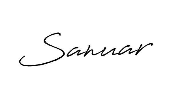 How to Draw Sanuar signature style? Antro_Vectra_Bolder is a latest design signature styles for name Sanuar. Sanuar signature style 7 images and pictures png