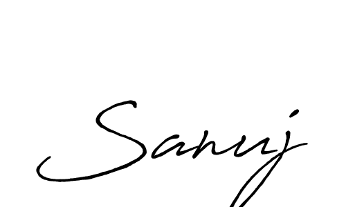 Here are the top 10 professional signature styles for the name Sanuj. These are the best autograph styles you can use for your name. Sanuj signature style 7 images and pictures png